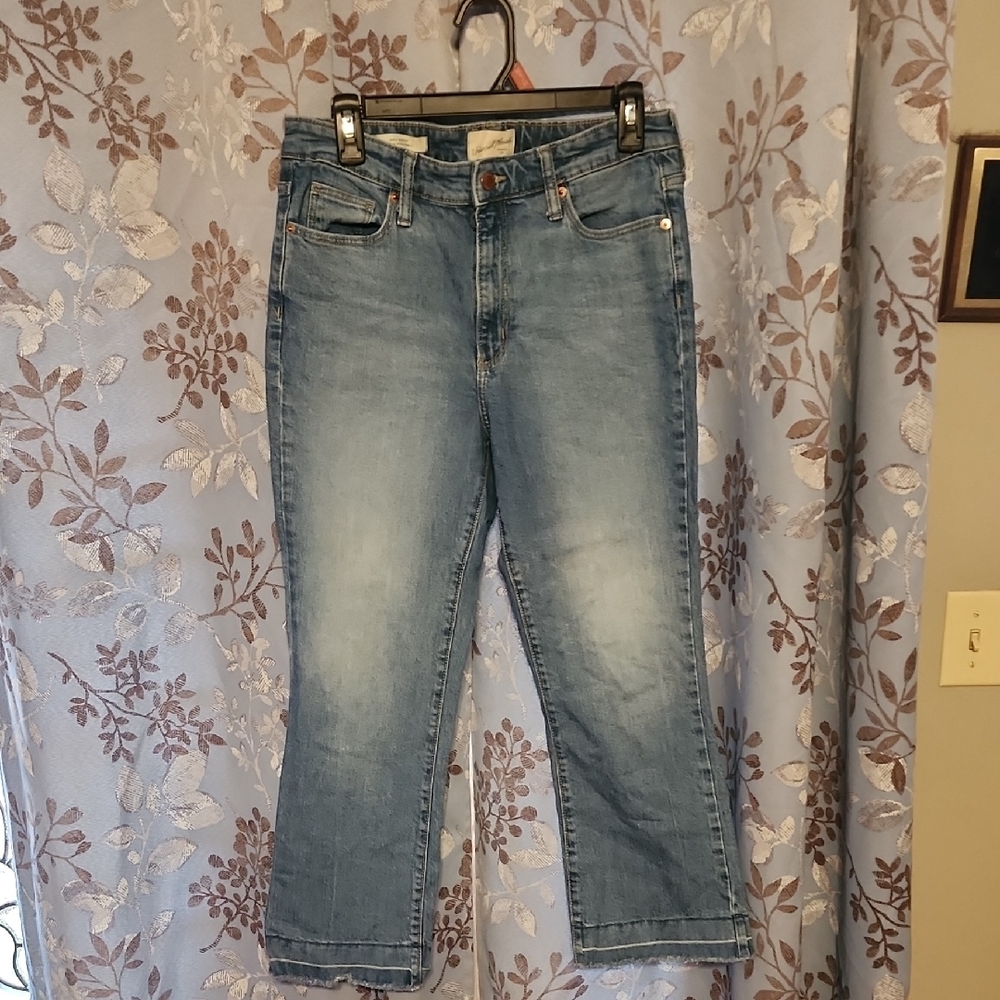 Universal Thread Light Blue Ankle Jeans - Picture 1 of 5